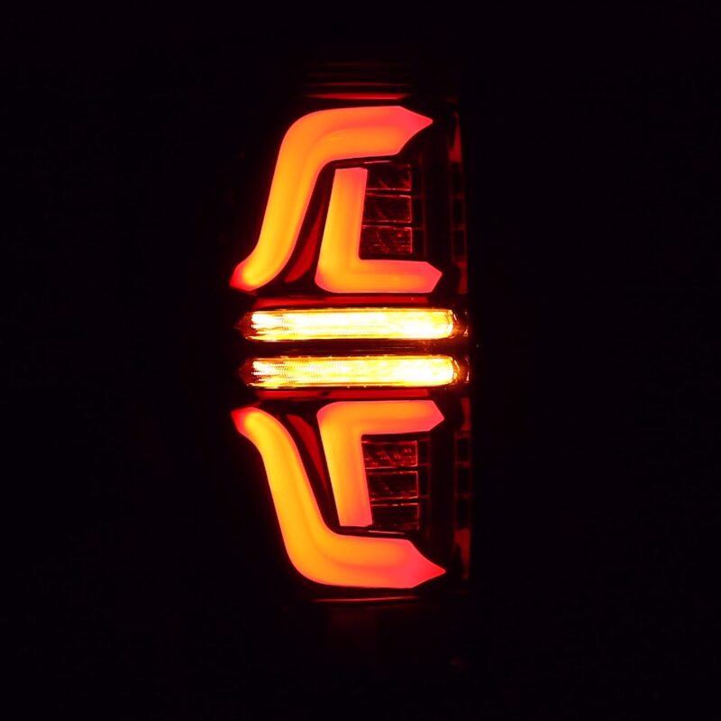 AlphaRex 17-19 Ford F250 Super Duty PRO-Series LED Tail Lights Red Smoke (w/o Blind Spot Sensor) 657020