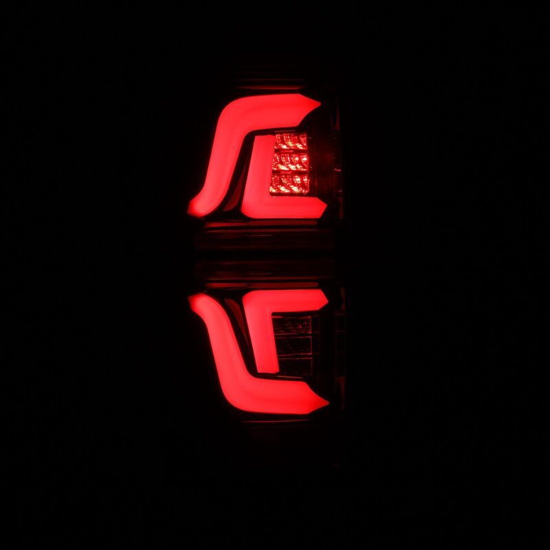 AlphaRex 17-19 Ford F250 Super Duty PRO-Series LED Tail Lights Red Smoke (w/o Blind Spot Sensor) 657020