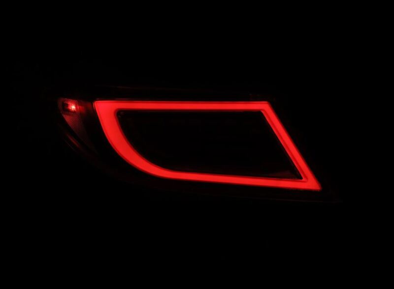 AlphaRex 22-24 Toyota GR86 LUXX LED Taillights Alpha-Black 675040