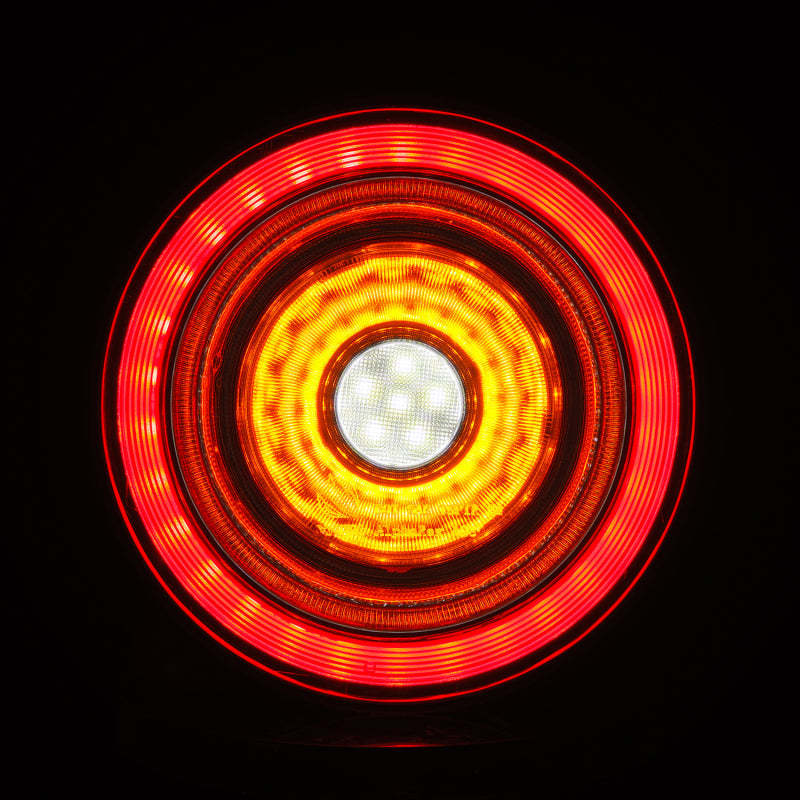AlphaRex 10-15 Ferrari 458 NOVA-Series Prismatic LED Tail Lights Red Clear 668002