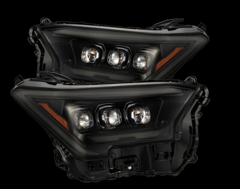 AlphaRex 2024 Toyota Tacoma NOVA-Series Projector Headlights (Pair) - Alpha-Black w/Activation Light 880326