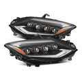 AlphaRex 23-24 Nissan Z NOVA-Series LED Projector Headlights Black w/Activation Light & Seq.Sig 880493