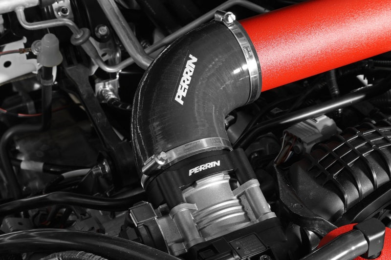 Perrin [22-25 WRX] Front Mount Intercooler Kit | Red Tubes & Black Core | PSP-ITR-441BK/RD