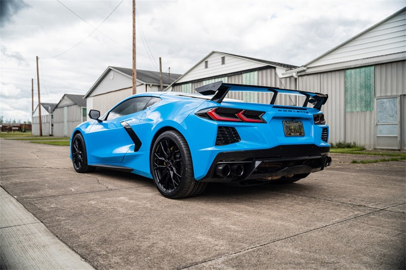 CORSA Performance Corsa 20-23 Chevrolet Corvette C8 RWD 3in Xtreme Cat-Back Exhaust w/4.5in Carbon Fiber Black PVD Tip 21102CFBLK