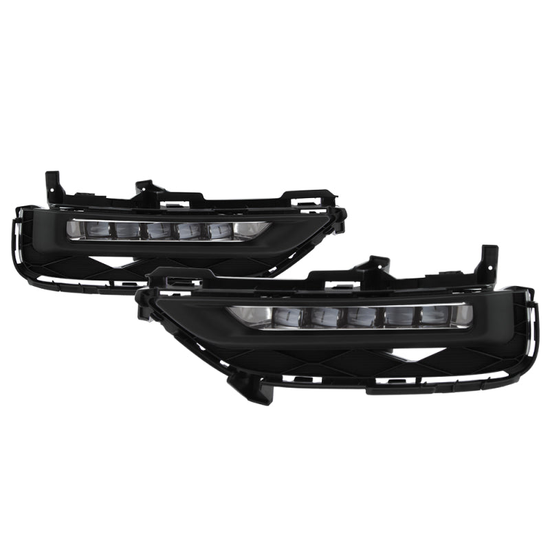 Spyder Honda Accord Coupe 2016-2017 OEM LED Fog Lights W/Switch- Clear FL-HA2016-2D-LED-C 5083043