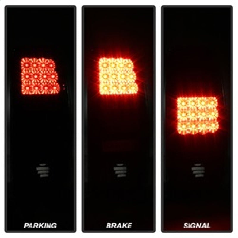 Spyder Chevy Suburban/Tahoe 1500/2500 00-06 LED Tail Lights Black Smoke ALT-YD-CD00-LED-BSM 5078001