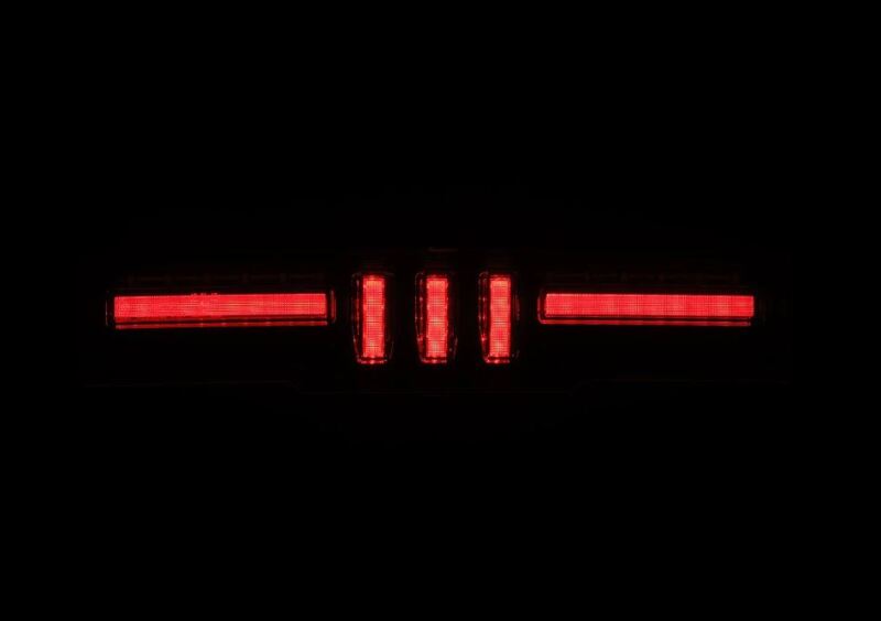 AlphaRex 21-24 Toyota GR86 / 21-24 Subaru BRZ NOVA-Series Prismatic LED Fourth Brake Light Blk Clear 220040