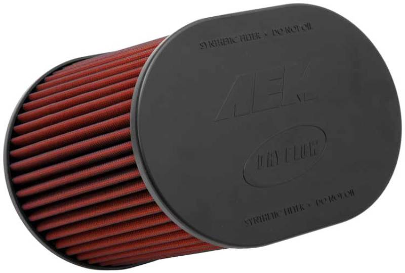 AEM Induction AEM 4.00 inch Dryflow Air Filter Oval 9.00 inch Element 21-2259DK