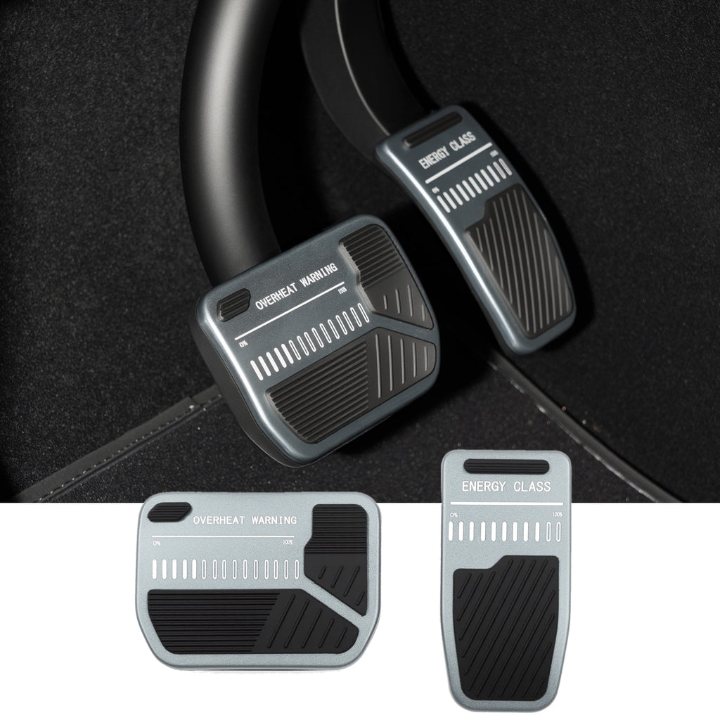 Anti-Slip Pedal Covers for Model 3/Y | 2-Piece Set | Aluminum