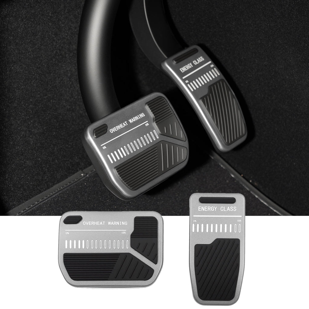 Anti-Slip Pedal Covers for Model 3/Y | 2-Piece Set | Aluminum