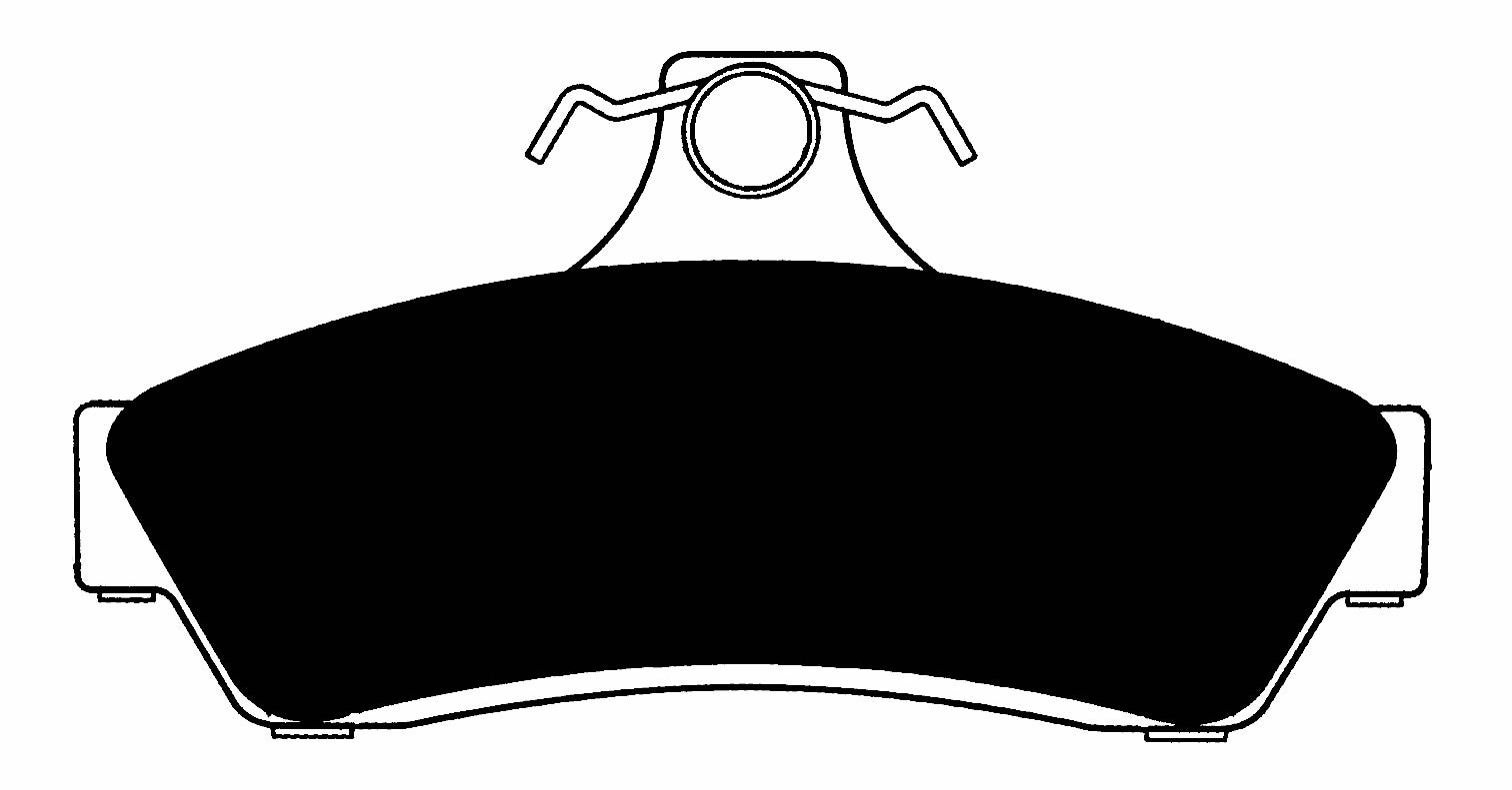 Porterfield Brake Pads for 2004 PONTIAC GTO