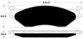 Porterfield Brake Pads for 2010 FORD F450 Super Duty