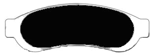 Porterfield Brake Pads for 2008 FORD F350 1 Ton 2WD DRW
