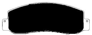 Porterfield Brake Pads for 2009 FORD F350 1 Ton 4WD SRW