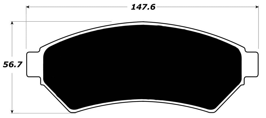 Porterfield Brake Pads for 2006 PONTIAC GRAND PRIX