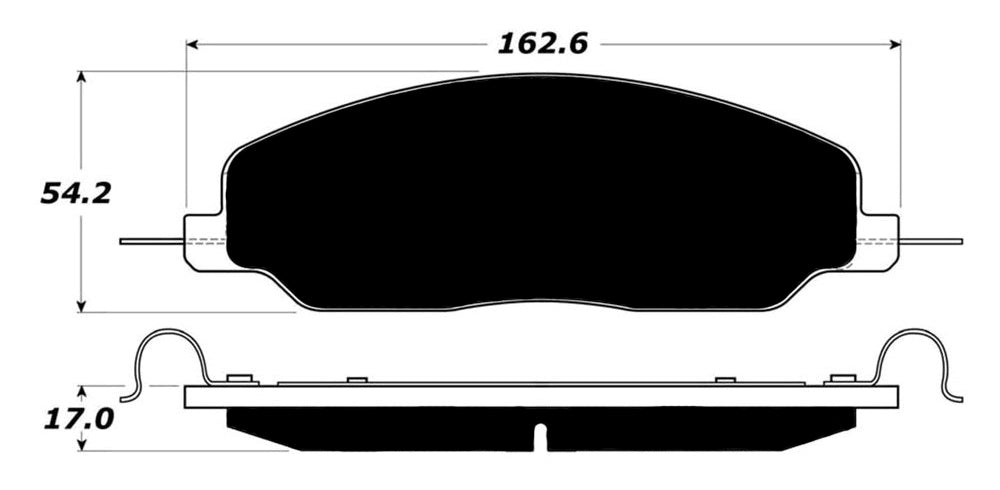Porterfield Brake Pads for 2006 FORD MUSTANG V6