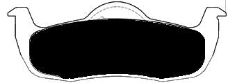 Porterfield Brake Pads for 2008 JEEP GRAND CHEROKEE