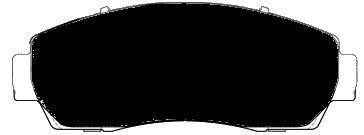 Porterfield Brake Pads for 2012 HONDA ACCORD Crosstour V6 FWD
