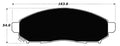 Porterfield Brake Pads for 2010 NISSAN FRONTIER 2WD