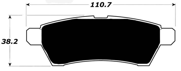 Porterfield Brake Pads for 2010 NISSAN FRONTIER 2WD