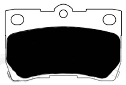 Porterfield Brake Pads for 2008 LEXUS GS 460