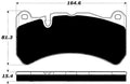 Porterfield Brake Pads for 2006 MERCEDES-BENZ SLK55 AMG