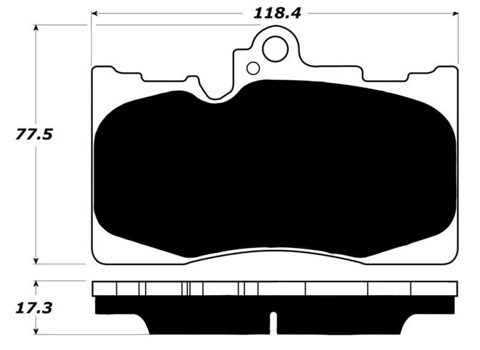 Porterfield Brake Pads for 2016 LEXUS IS 350