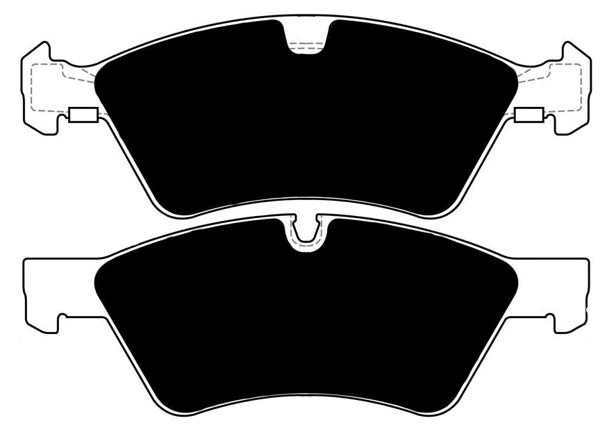 Porterfield Brake Pads for 2011 MERCEDES-BENZ GL550 350mm Front Disc