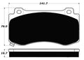 Porterfield Brake Pads for 2013 DODGE CHARGER SRT-8