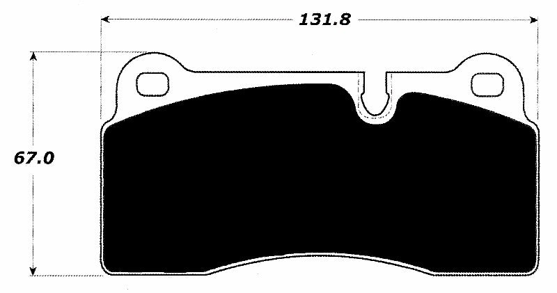 Porterfield Brake Pads for 2014 AUDI R8 - (Excluding Ceramic Discs)