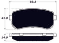 Porterfield Brake Pads for 2009 HYUNDAI ELANTRA Touring