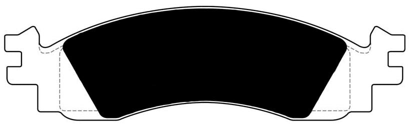 Porterfield Brake Pads for 2008 FORD EXPLORER