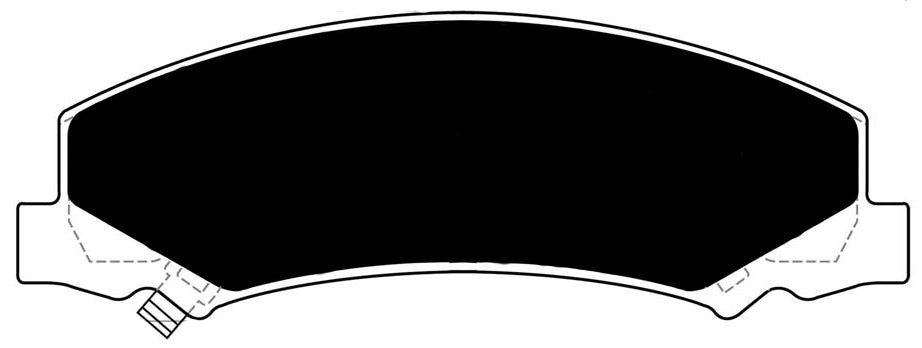 Porterfield Brake Pads for 2014 CHEVROLET IMPALA Police