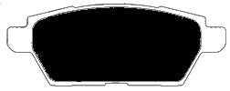 Porterfield Brake Pads for 2006 MAZDA 6 Mazdaspeed