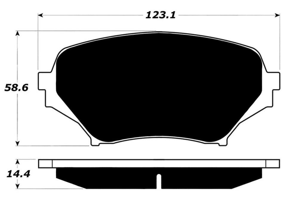 Porterfield Brake Pads for 2007 MAZDA MX-5 MIATA