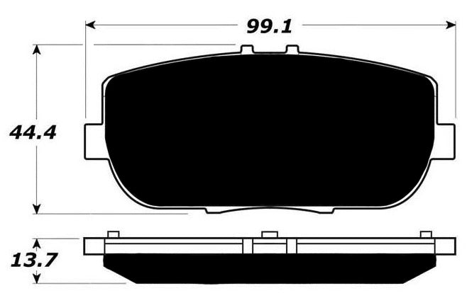 Porterfield Brake Pads for 2018 MAZDA MX-5 MIATA