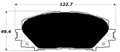 Porterfield Brake Pads for 2013 TOYOTA YARIS R/Drums