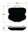 Porterfield Brake Pads for 2012 CHEVROLET CORVETTE Z06