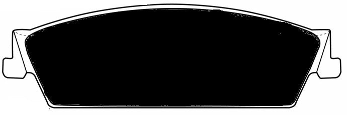 Porterfield Brake Pads for 2014 CADILLAC ESCALADE