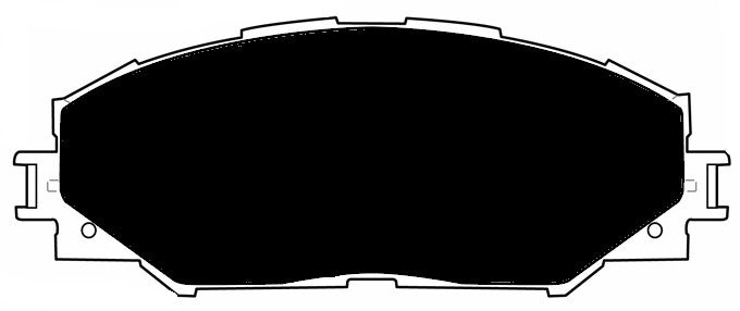 Porterfield Brake Pads for 2015 TOYOTA PRIUS V