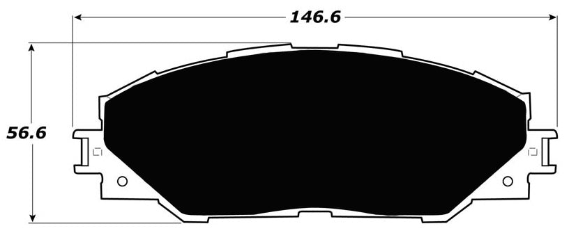 Porterfield Brake Pads for 2012 SCION tC