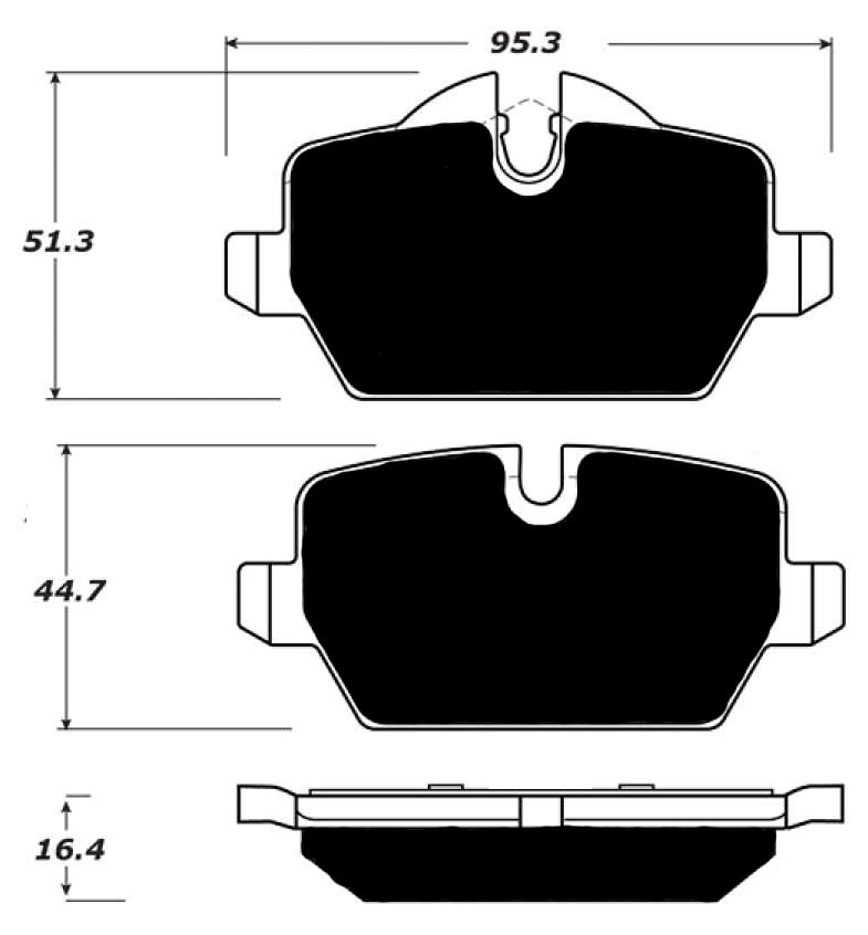 Porterfield Brake Pads for 2014 MINI Countryman