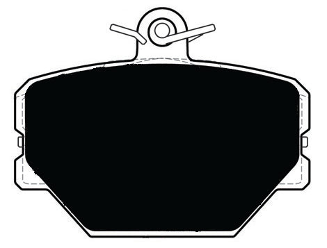 Porterfield Brake Pads for 2000 SMART CITY Coupe