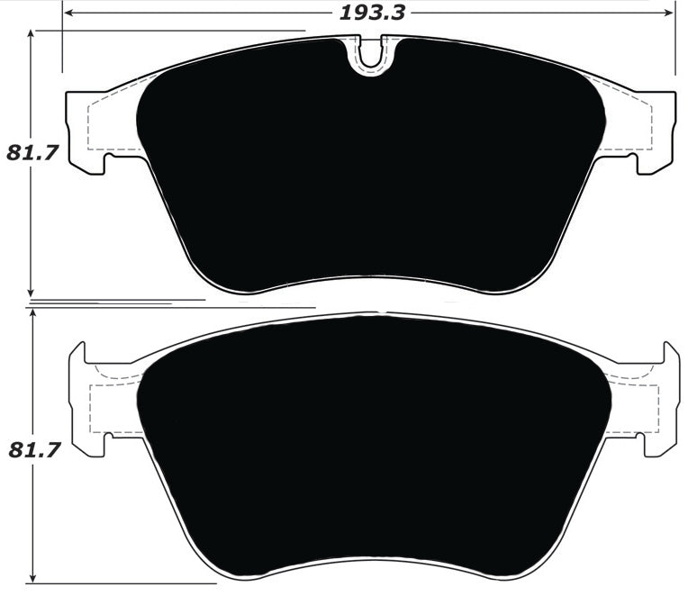 Porterfield Brake Pads for 2010 MERCEDES-BENZ ML63 AMG