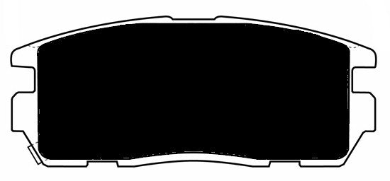 Porterfield Brake Pads for 2017 CHEVROLET EQUINOX
