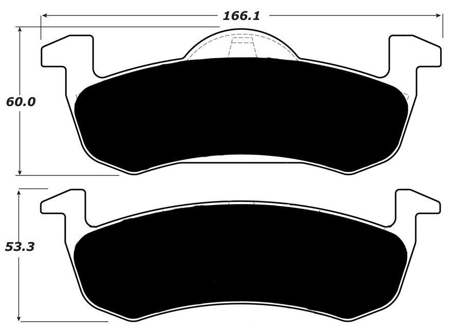 Porterfield Brake Pads for 2015 LINCOLN NAVIGATOR