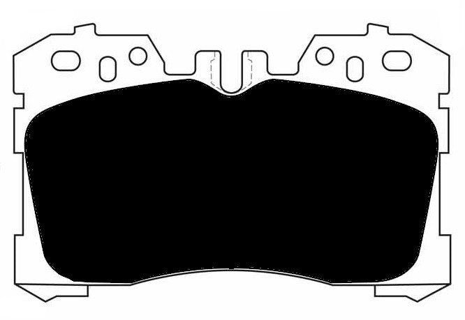 Porterfield Brake Pads for 2009 LEXUS LS 600h L