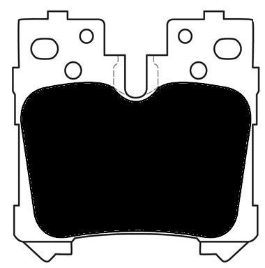 Porterfield Brake Pads for 2011 LEXUS LS 460