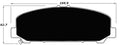 Porterfield Brake Pads for 2007 INFINITI QX56