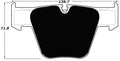 Porterfield Brake Pads for 2008 MERCEDES-BENZ S65 AMG - w/Iron Discs